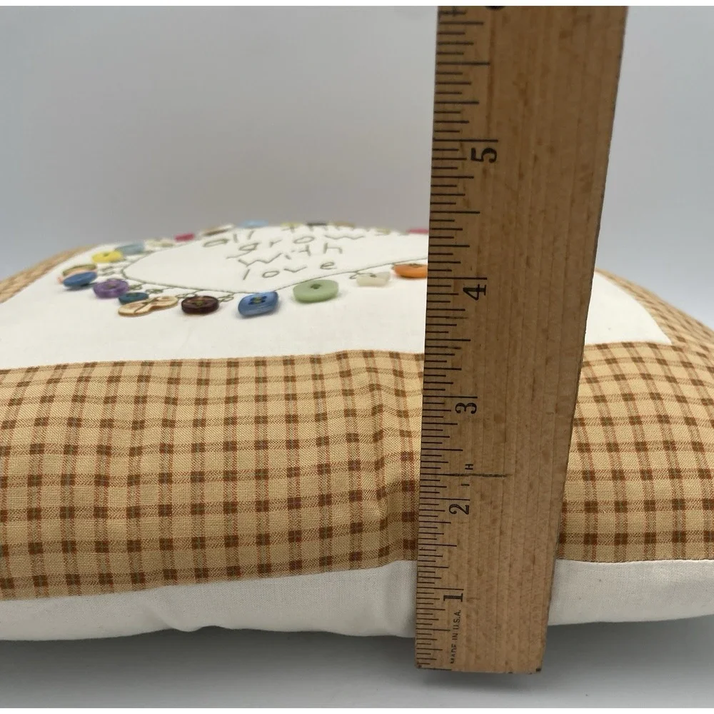 Handmade Decorative Pillow All Things Grow With Love 13